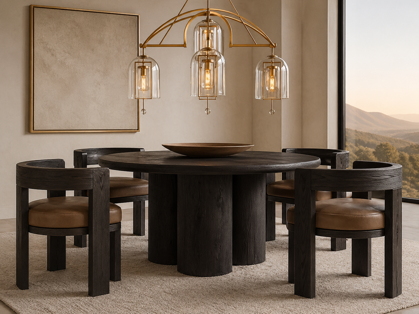 Theresa Dining Table Set – 4 Seater