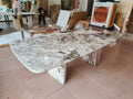 Ria Marble 6-Seater Dining Set