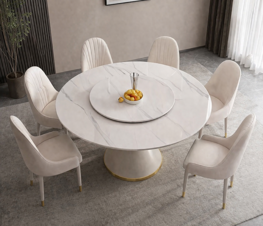 Alexander 6-Seater Turntable Dining Set
